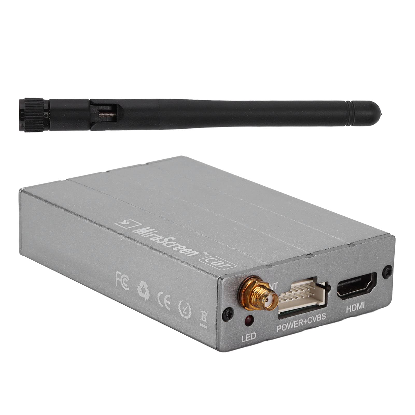 Display Wifi per Auto Specchio Link Adattatore TV Stick Display Wifi per Auto Specchio Link Adattatore per Lettore Multimediale HD Dongle con Bassa Latenza Compat Car Box Mirror L