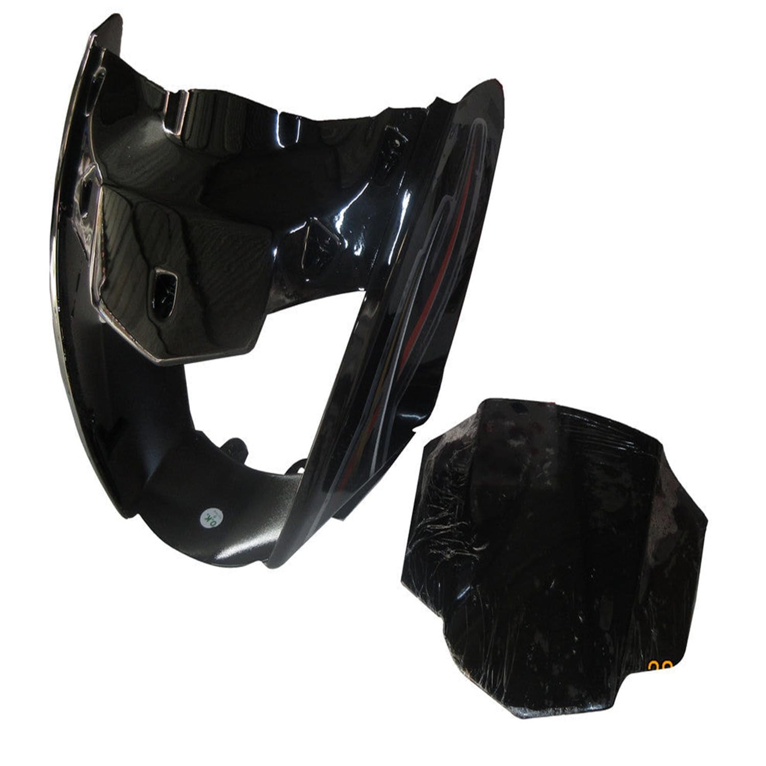 Standway Bike Headlight/Head Light Visor Black 01-Suitable for Mahindra Centuro-image-27