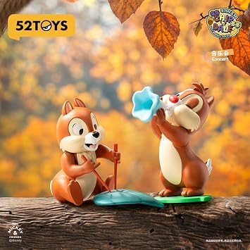 52TOYS BLINDBOX Disney Chip & Dale Best Friends Series PVC & ABS Trading Figure Box of 8