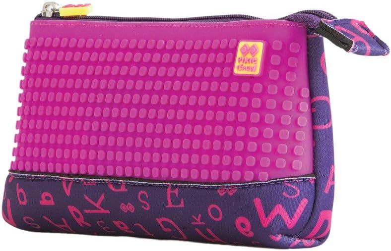 PIXIE CREW Pencil Case PURPLE ALPHABET