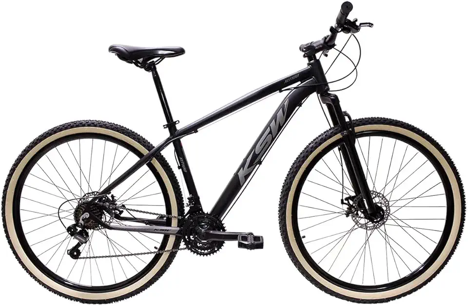 Bicicleta Aro 29 Ksw 21 Marchas Alumínio Cambio Shimano Freio a Disco