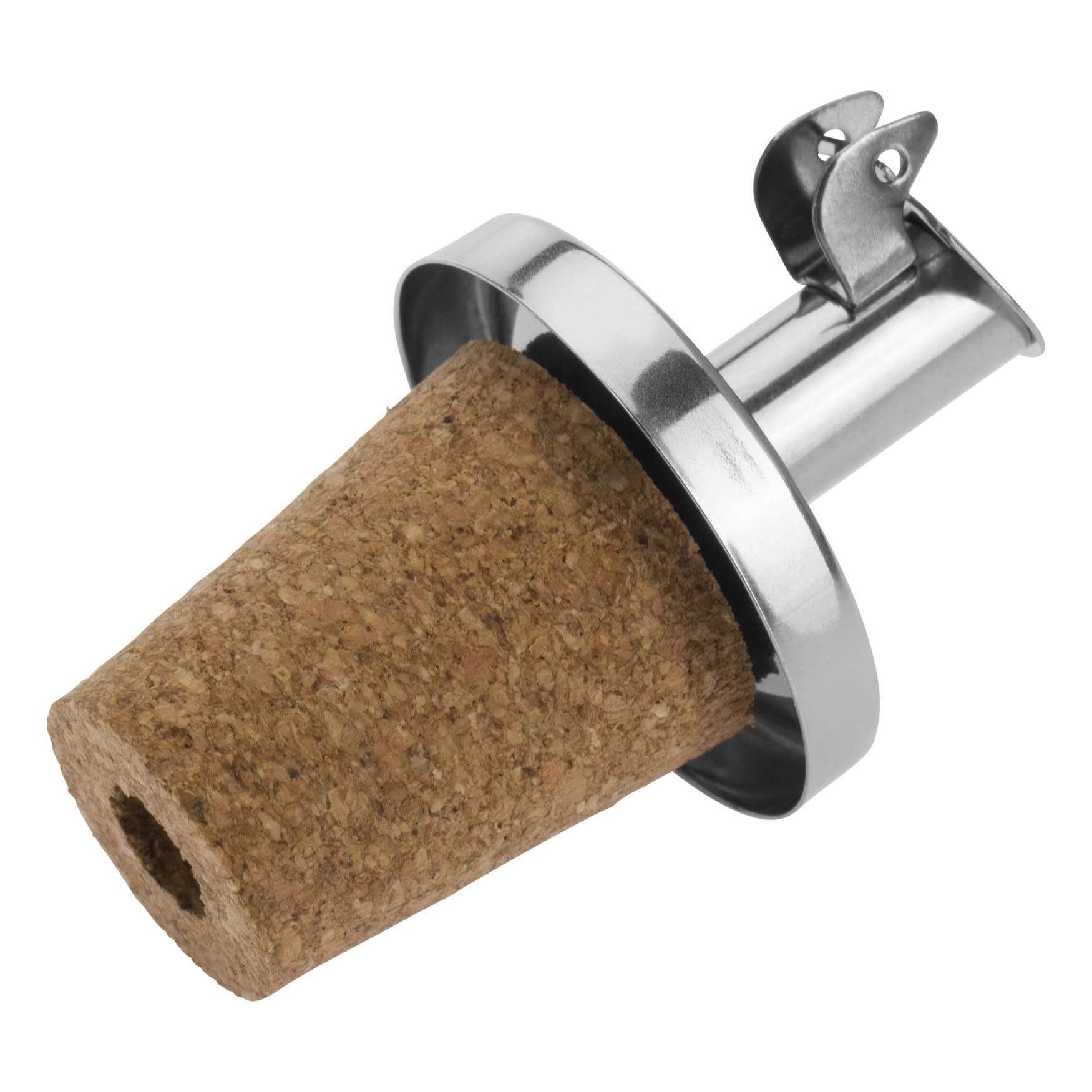 Westmark 47902180 Boquilla Vinagre de Especial, Corcho y Acero Inoxidable, Multicolor, 6,7 x 3,2 x 2,5 cm
