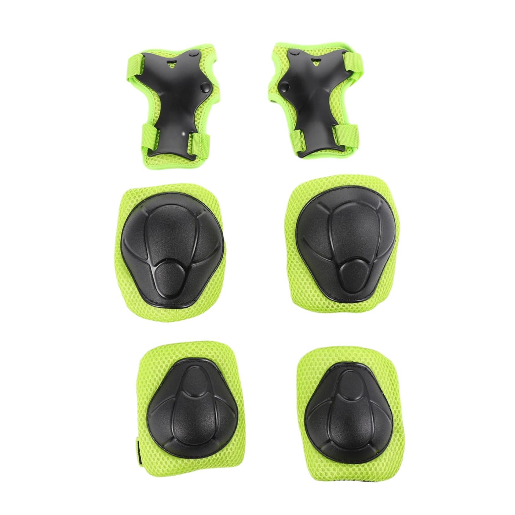 BRIGHTFUFU 1Set Protective Gear Elbow Pads Knee Pads and Wrist Guards for Skating and Outdoor Sports Lightweight and Comfortable Design for Boys