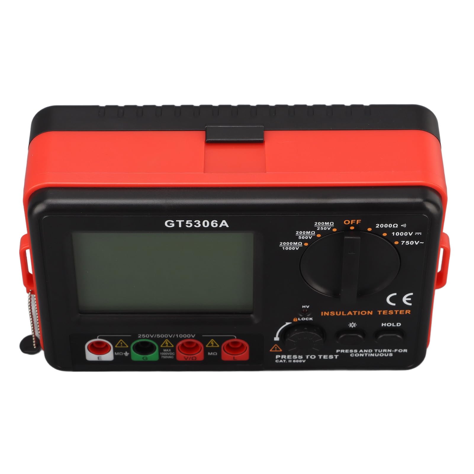 Cyfrowy Tester Rezystancji Izolacji Wyświetlacz HD 1000 V