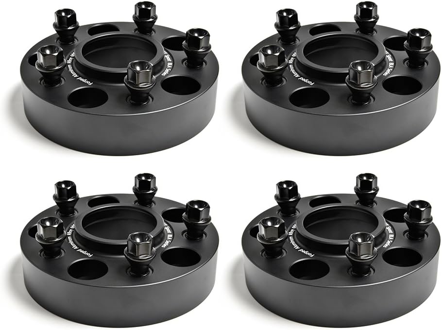 4Pcs 40MM PCD 5x130 CB84.1 Hub Centric Wheel Spacers Wheel Adapters Forged Aluminum 6061 T6 with Bolts M14x1.5 for Mercedes Benz G Class W460 W461 W463
