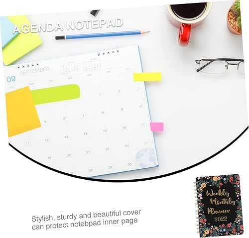 Miniatura 9 de Ciieeo 5 Pcs 2022 2022 Agenda Financial Planner Daily Planner Students Notepad Planner 2022-2023 Academic Year 2022 Planner Meal Planner Book Agenda