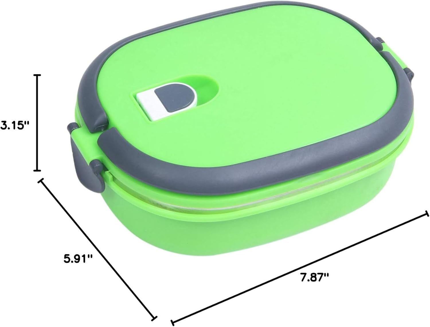 High Insulated Lunch Box Food Storage Container Thermal Green