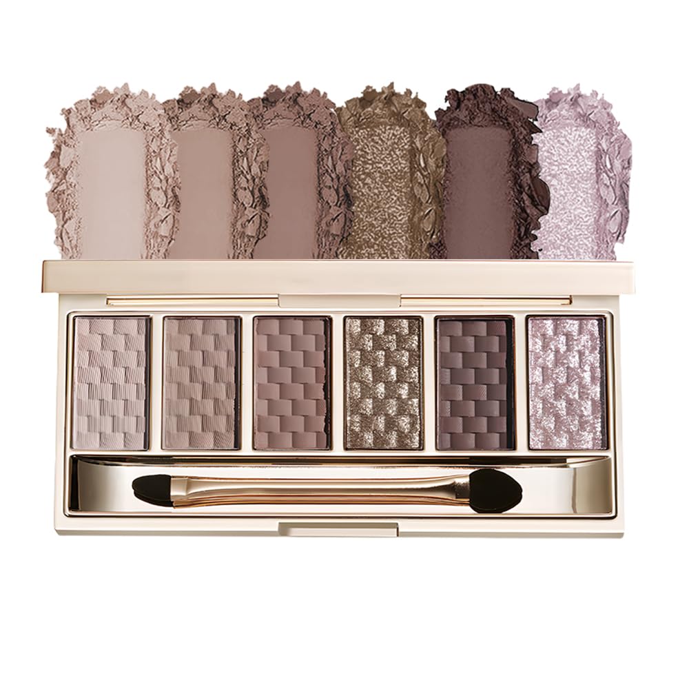 Cool Taupe Smokey Eyeshadow Palette, Matte & Metallic Shimmer Eye Shadow, Neutral Grey Brown Eye Makeup Palette, Blendable Long Lasting Waterproof Eyeshadow for Soft Glam Smokey Eye, Sombra de Ojos 03 E03