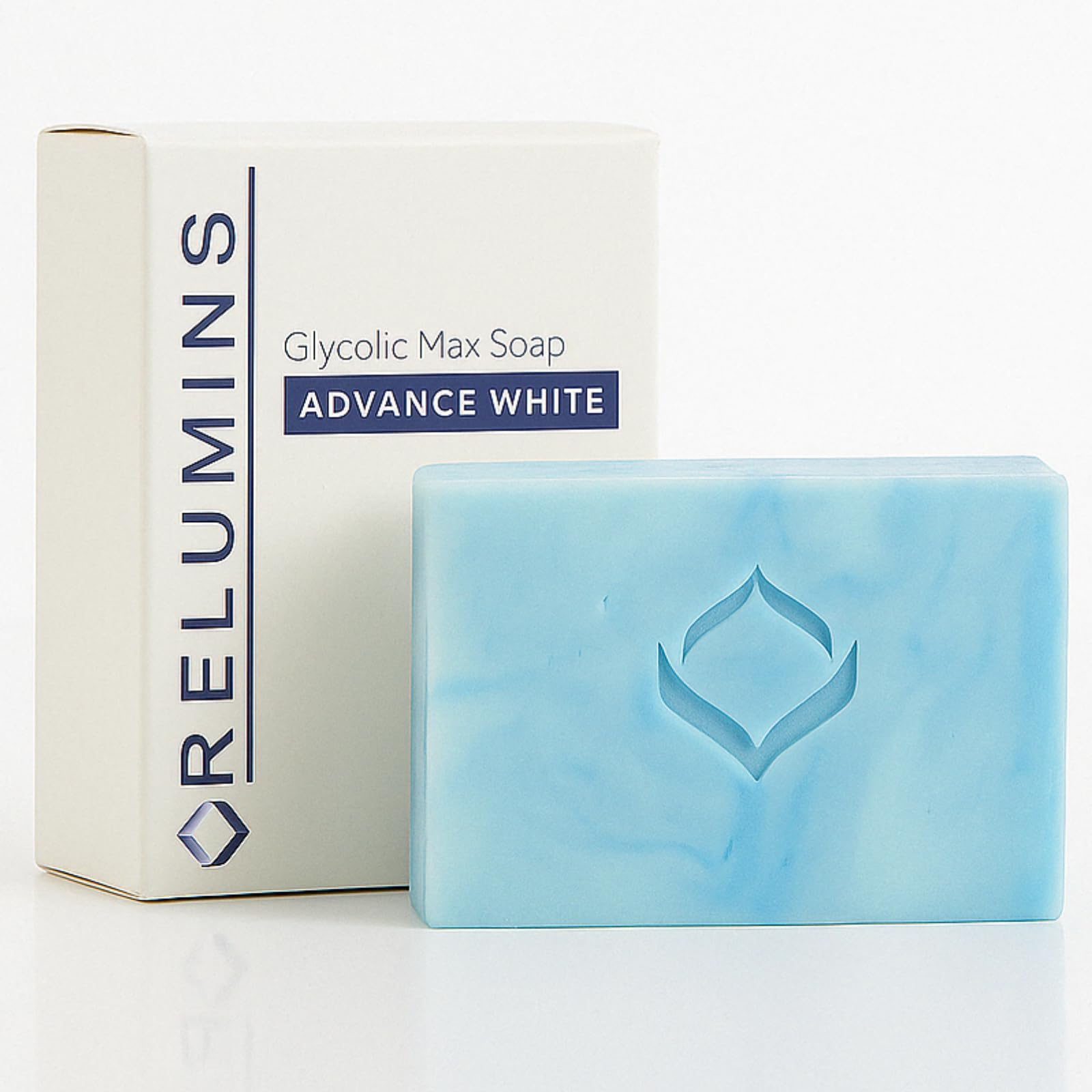 Relumins Authentic Glycolic Max Soap AHA-Mild Peel w/Aloe - Professional Spa Formula