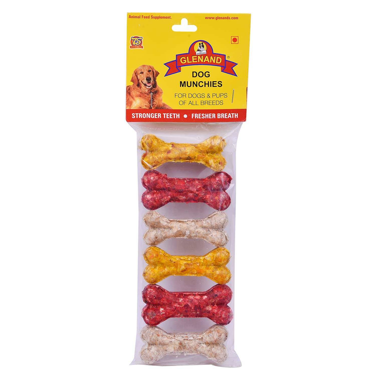 Glenand Munchies Bone Coloured 6 in 1 250g (B0963CLH25) Amazon Price History, Amazon Price Tracker