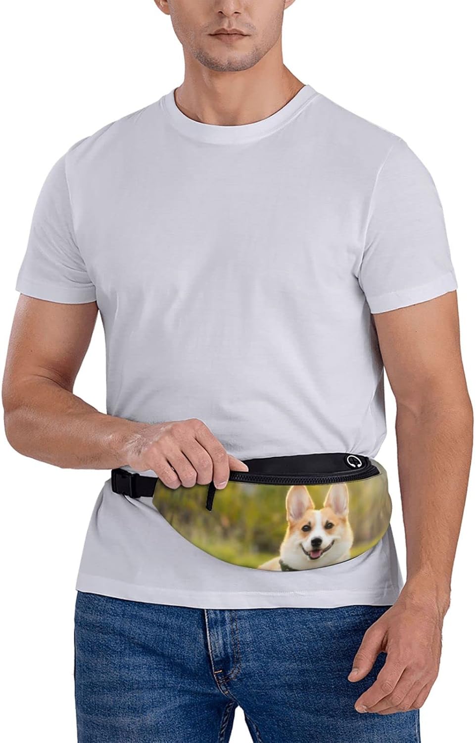 Custom Fanny Pack for Women Men Personalized Adjustable Waist Bag, Design Your Photo Text Belt Bags for Travel Running Cycling Hiking Sports - Image 3