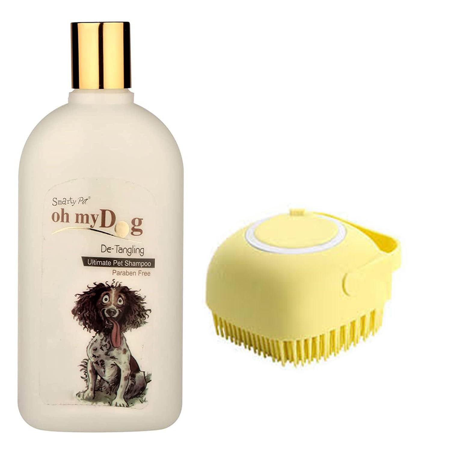 Oh My Dog Ultimate De-Tanging Paraben Free Dog Shampoo with Mini Soft Silicone Dog Shampoo Dispenser Brush (1000ML) (B0CRZ5X84T) Amazon Price History, Amazon Price Tracker