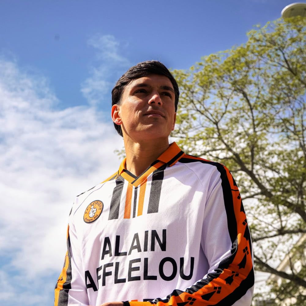 Copa - FC Lorient 2001-02 Away - Camiseta de fútbol Retro - Hombre - Blanca