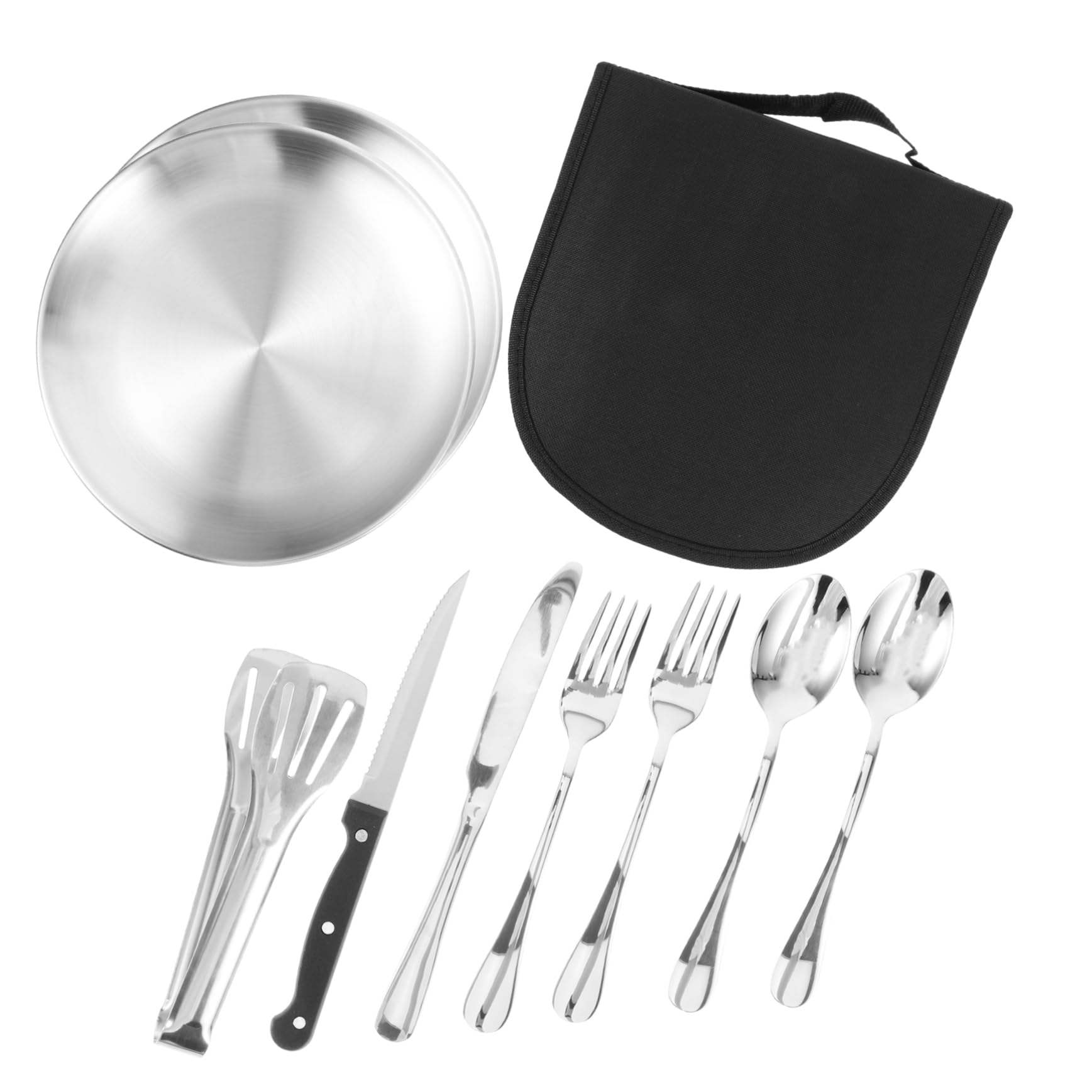 Ensemble De Couverts De Camping Vaisselle Portable Pour Pique-niques Ustensiles Légers Pour Extérieur