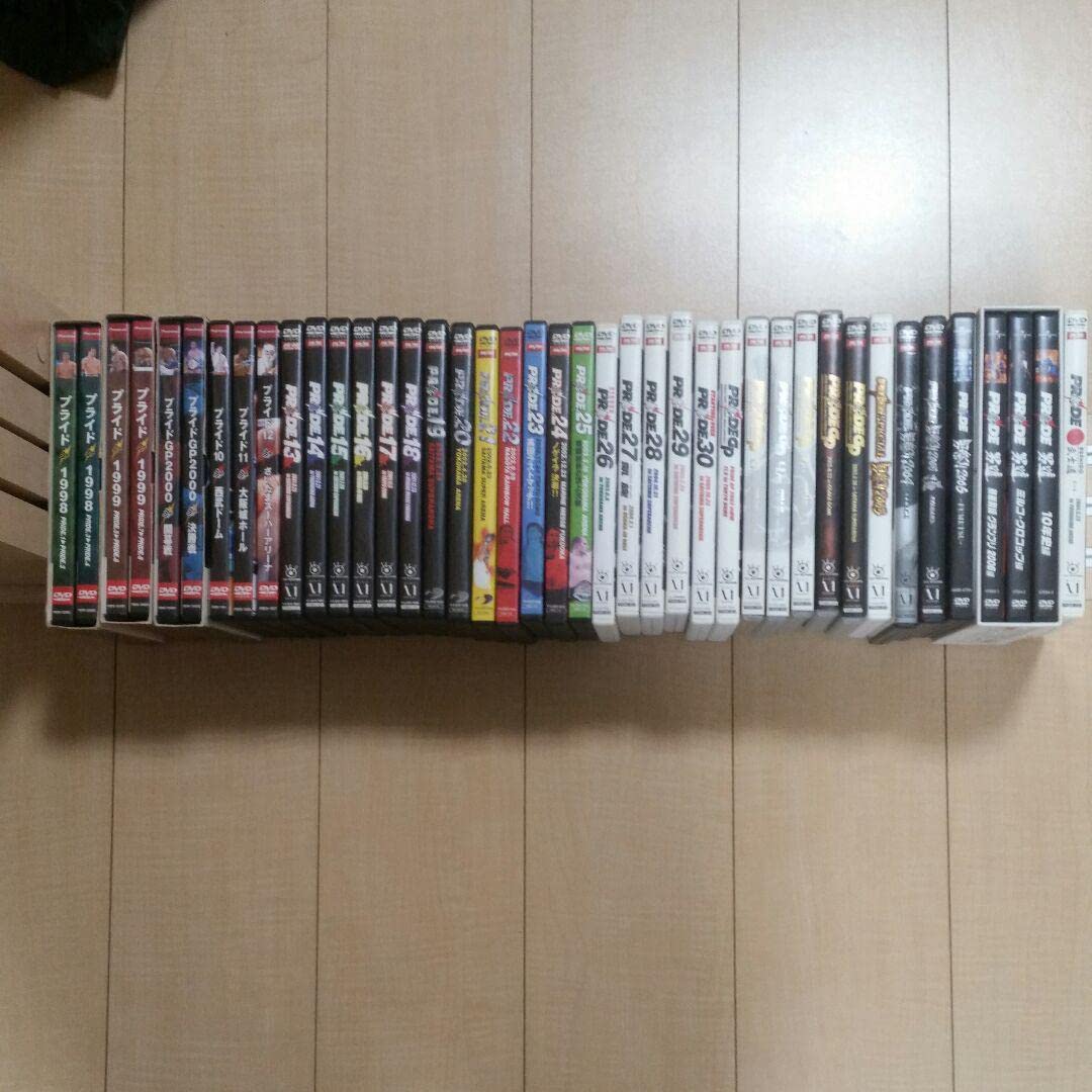 Amazon.co.jp: PRIDE 格闘技 DVD41枚セット : パソコン・周辺機器