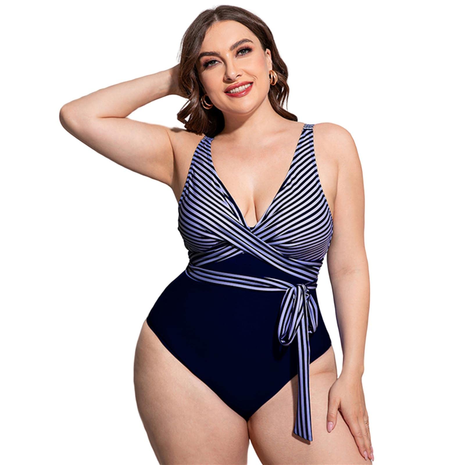 Mujer Traje de Baño de Una Pieza Traje De Bikini De Traje De Baño para Mujeres De Gran Tamaño