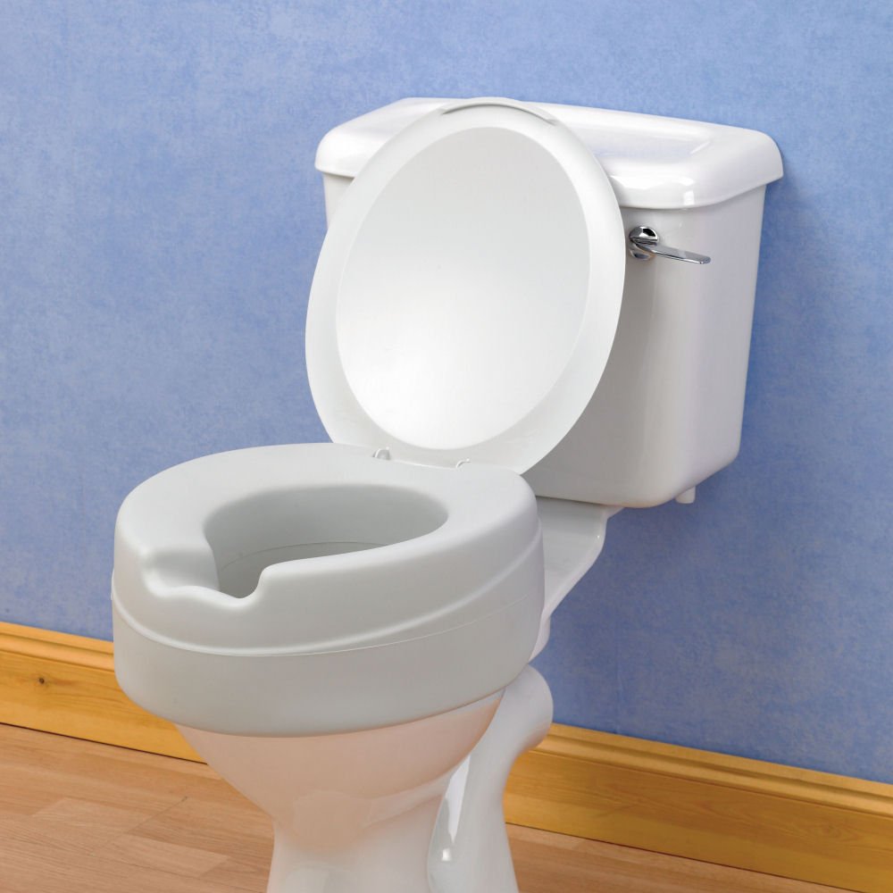Comfyfoam Raised Toilet Seat - with Lid