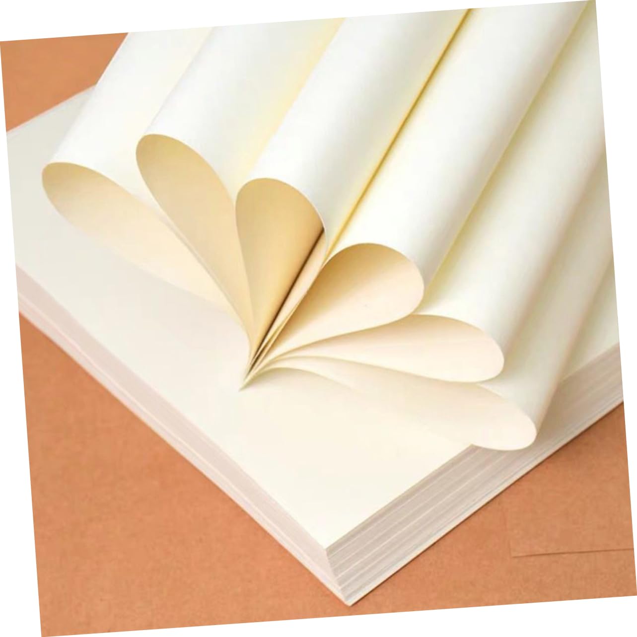 Yardwe Weißes Aquarellpapier mit stabiler Oberfläche 100 Blatt Dickes Malpapier A4 für Künstler und Schüler für Aquarell und Zeichenarbeiten