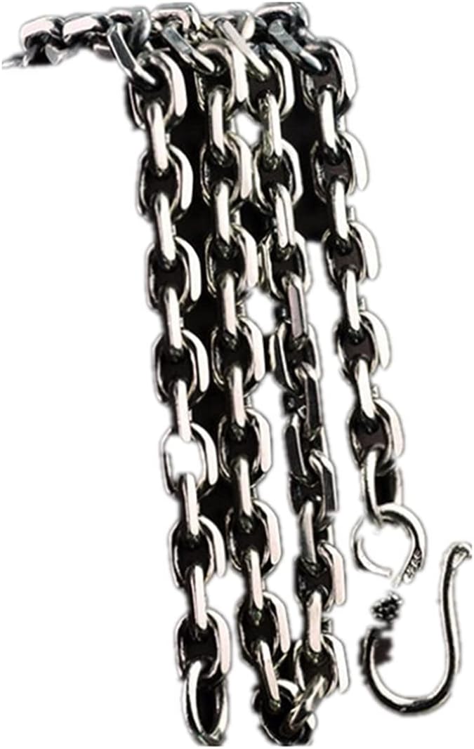 ファッション 本物の銀s925純粋な銀の粘膜の丸鎖のネックレスフィット男性男性925スターリングシルバーネックレス女性タイバーチェーン Gem Color 60cm 新発売 Length 3 5mm Thick
