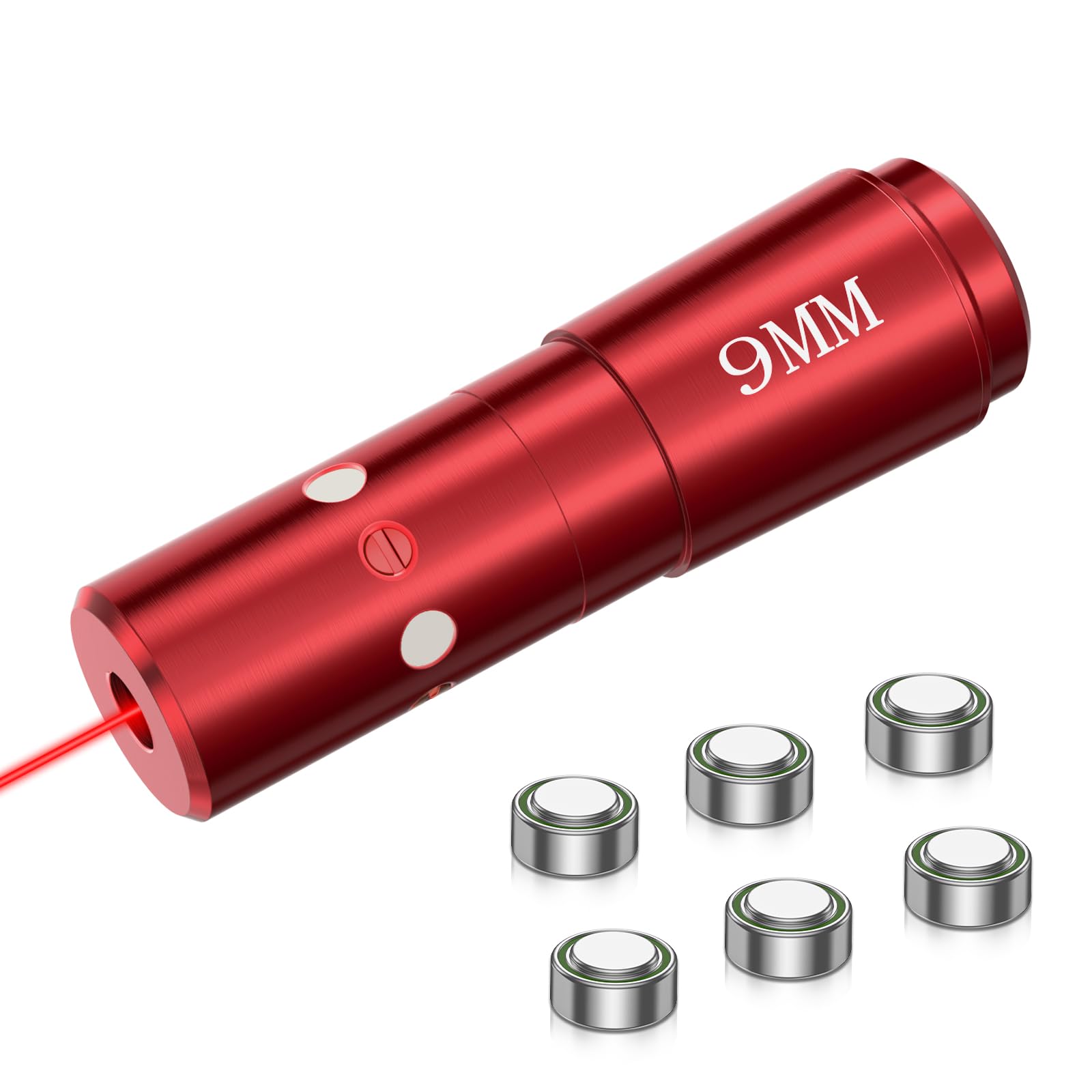 MidTenBore Sight Laser 223 5.56mm/ 9mm/12 Gauge Laser Bore Sight with Extra Batteries