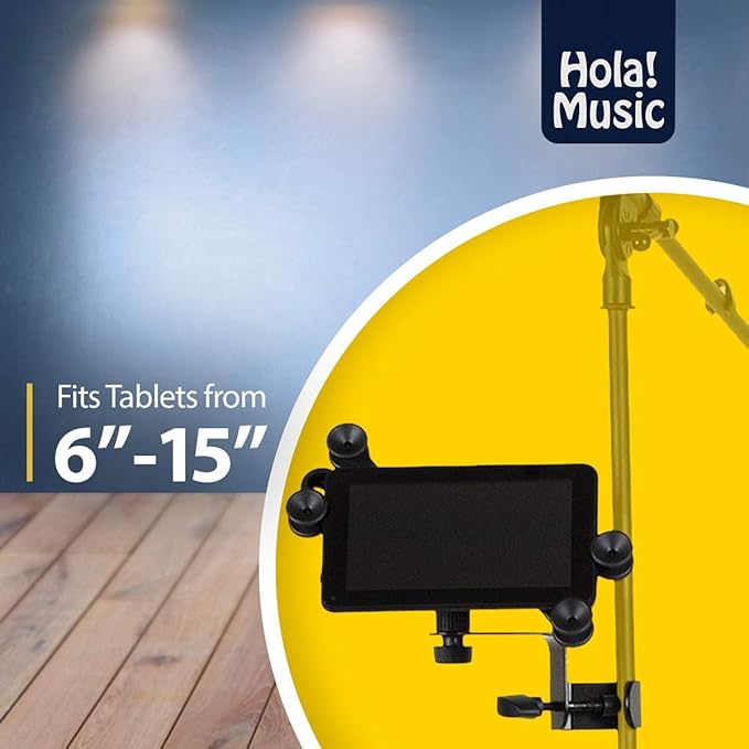 Soporte para Tablet y Smartphone Hola! Music HM-MTH de 6 a 15 Pulgadas miniatura 4