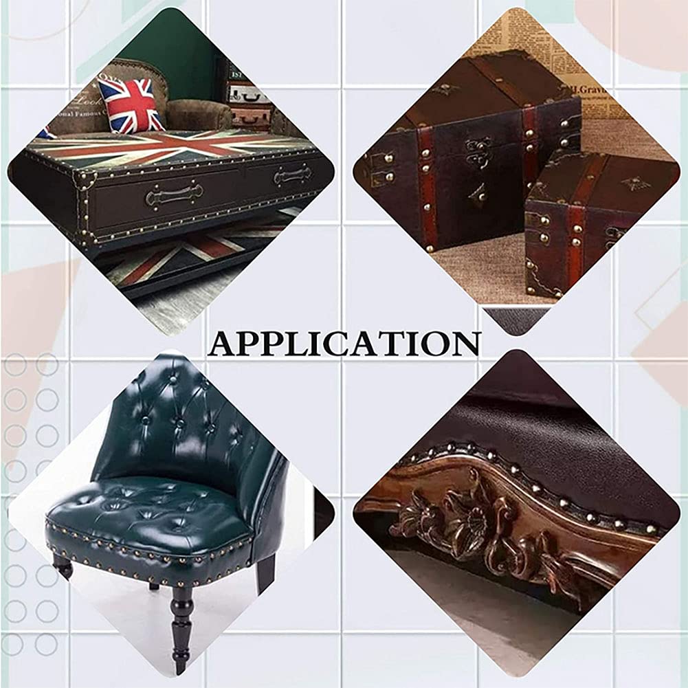 100pcs Upholstery Tacks 7/16