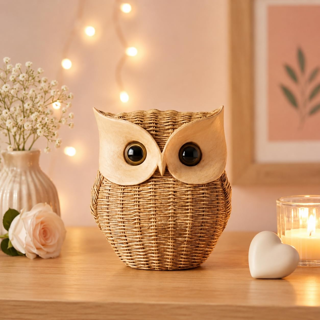 Lucky Owl Statues - Home Decor -9