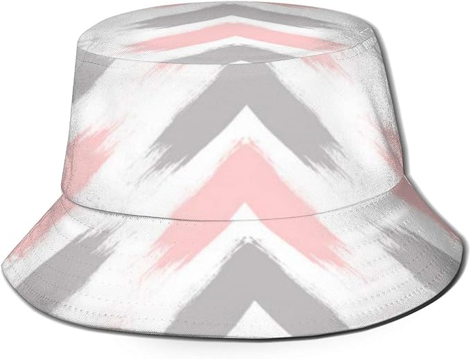Cappello da pescatore unisex, moderno, colore rosa pastello grigio freccia  pennellate modello cappello da pescatore estivo pieghevole berretto da  viaggio spiaggia cappello da sole : Amazon.it: Abbigliamento