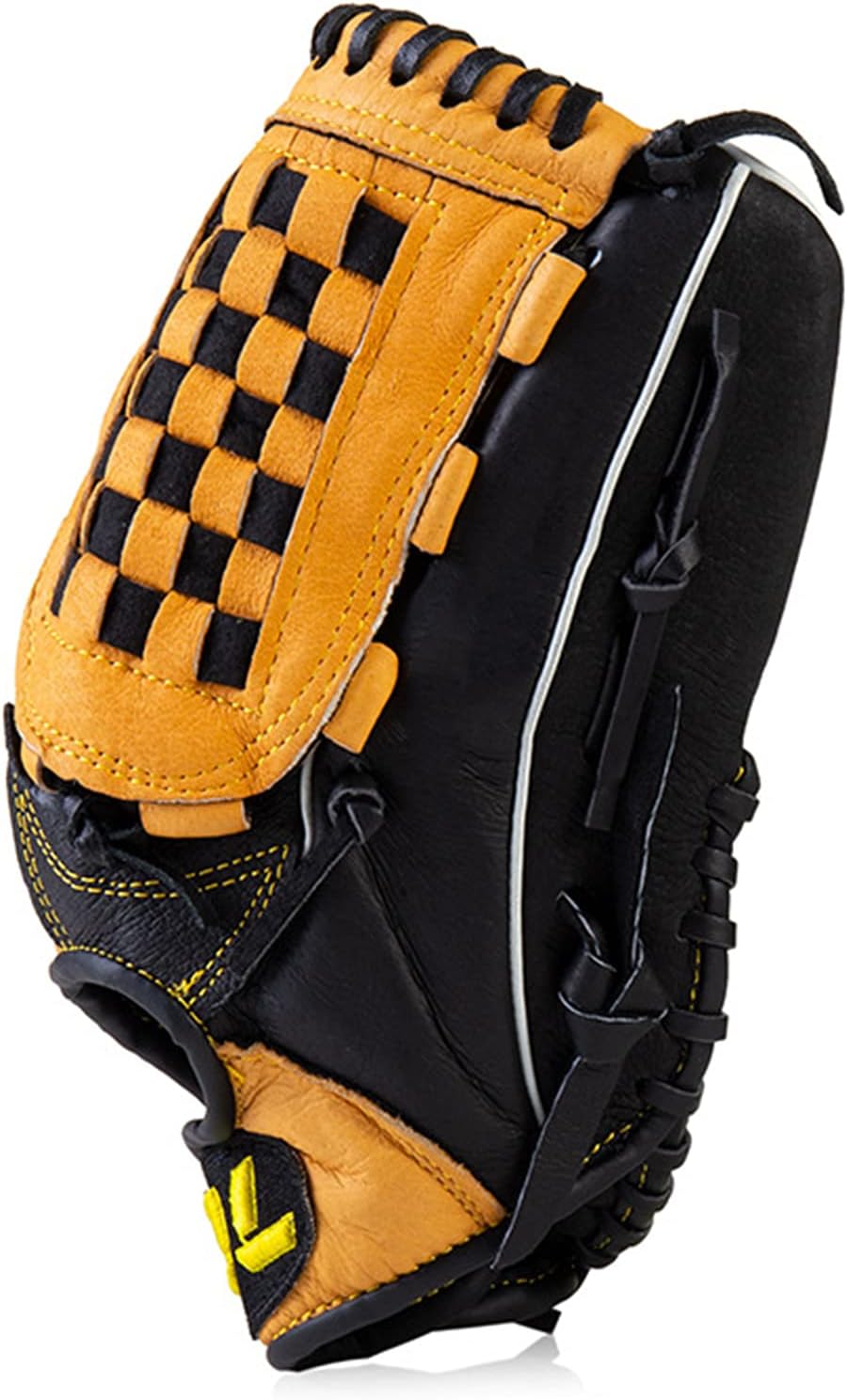 HB1 Outdoor Sports Pigskin Thick Baseball Glove Catcher Pitcher Softball Practice Supplies Size11.5/12.5 Left Hand for Youth and Adult Training