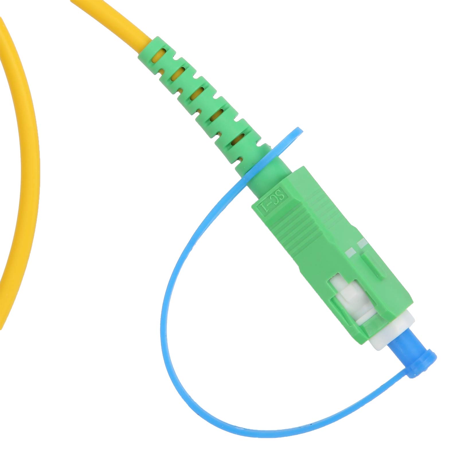 Câble de lancement de fibre OTDR 1 km, connecteur monomode 9/125 OS2 SC | Les connecteurs SC, 9/125 OS2, éliminent les zones mortes pour des tests précis.