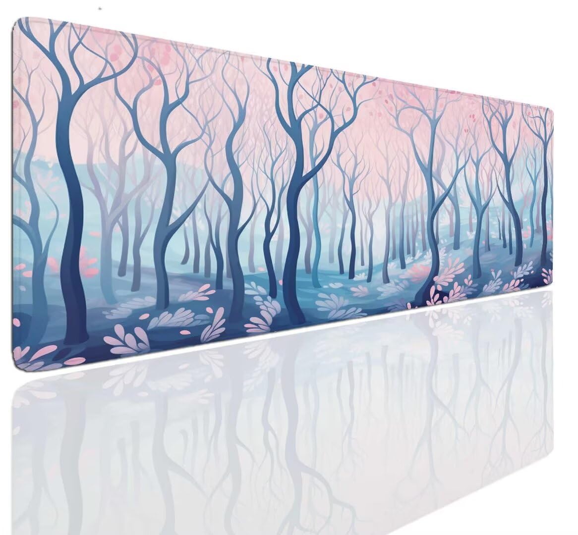 Alfombrilla Ratón Tree Art, Mousepad Alfombrilla Raton Gaming XXL 1600x800x4mm Mouse Desk Mat Gamer para Gaming, Tapete Escritorio Mujer Almohadilla Raton, Mouse Pad Base de Goma Antideslizante S-1162