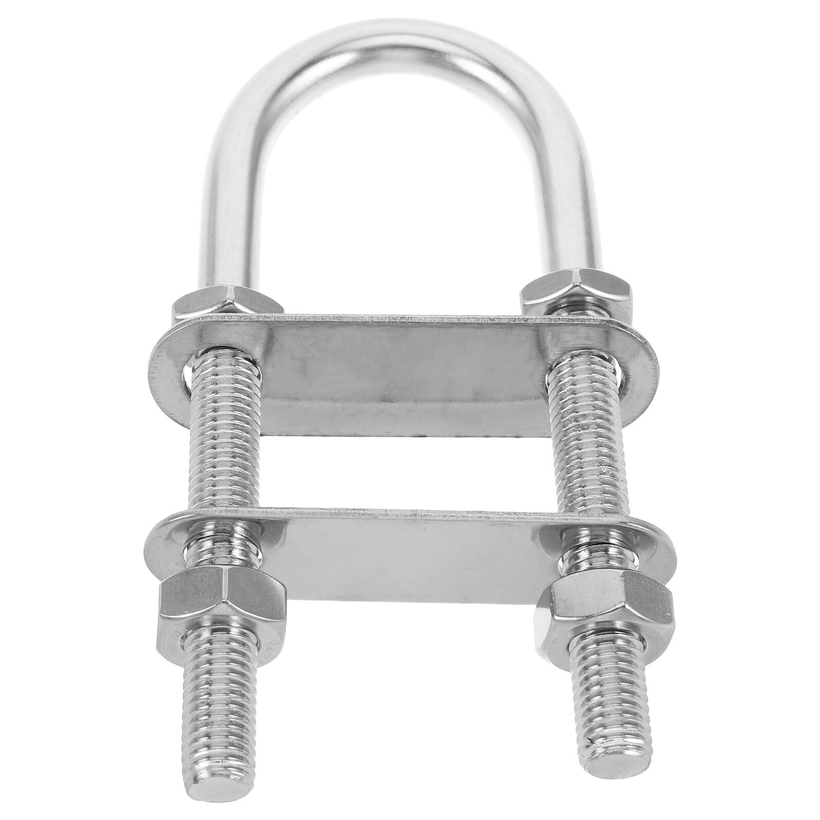 ERINGOGO Boulon Robuste M10 en Acier Inoxydable en U pour Bateau Fixation de Pont Installation Facile pour Conditions Extérieures Lourdes