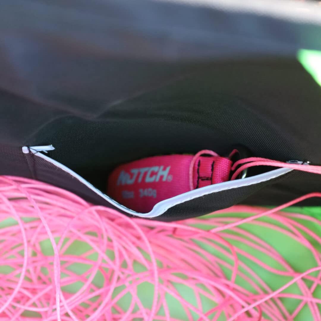 RNA Professional Throwline Cube - 17-Inch Collapsible Arborist Storage Bag, Heavy-Duty Canvas Construction, Quick-Fold Triangle Design, Multi-Pocket Storage System for Tree Work Equipment