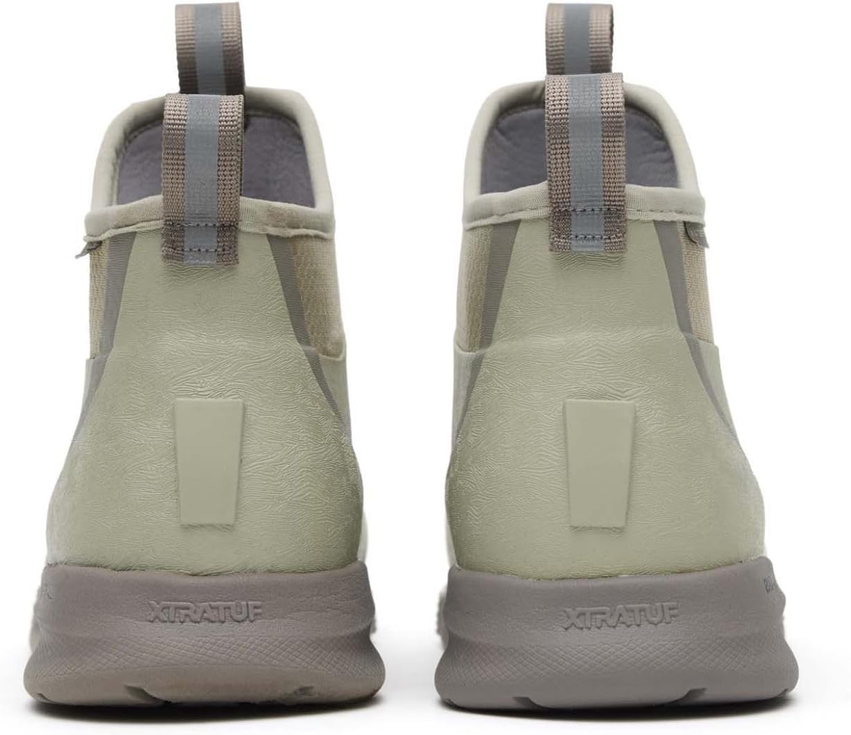 Xtratuf 6” Men’s Ankle Deck Boot Sport - 30% Lighter, 100% Waterproof Rubber Fishing Footwear - Non-Marking, Slip-Resistant Outsole - Moisture-Wicking Liner