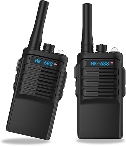 Miniatura 9 de Walkie Talkies para niños, paquete de 2 walkie talkies recargables de 3 millas de largo alcance con NOAA, 22 canales para 6 a 18 años, juguetes de
