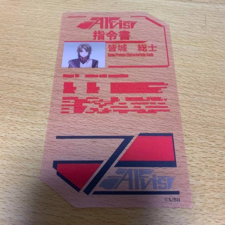 蒼穹のファフナー コラボカフェ 特典 指令書 総士 咲良 蒼穹のファフナー コラボカフェ 特典クリアカード 指令書 一騎