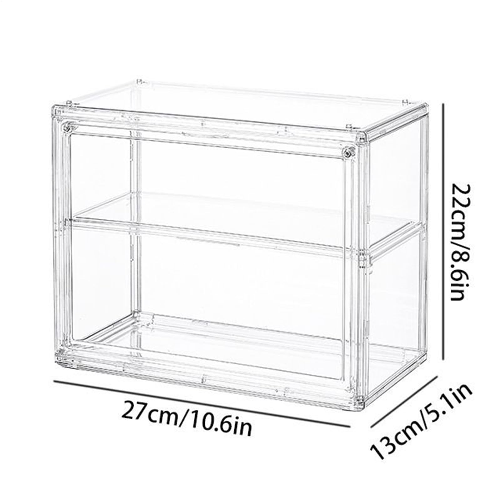 Gablota Na Figurki Organizer Na Lalki Z Akrylu Z Drzwiczkami Magnetycznymi