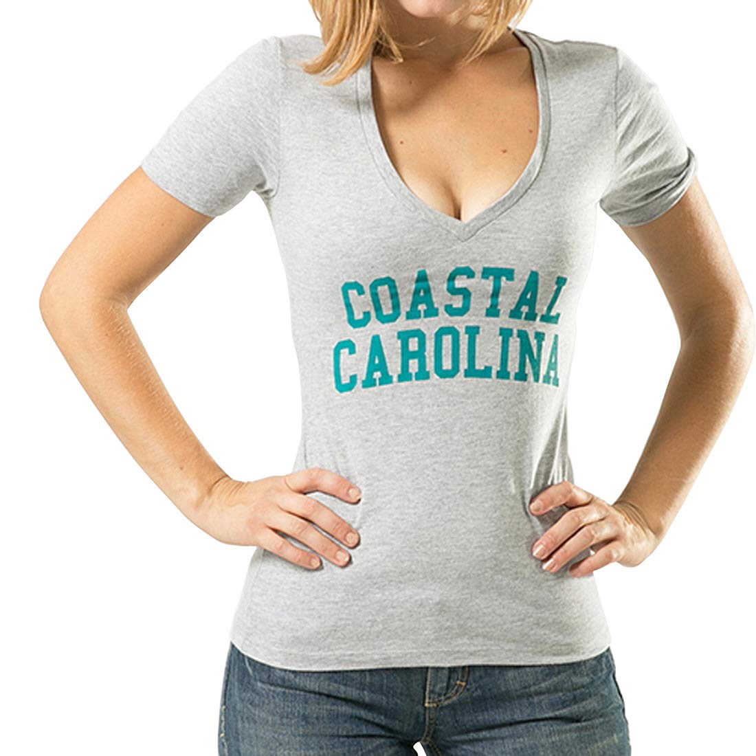 NCAA Women's Game Day Tee Costal Carolina Univ (HG, 2X-Large)