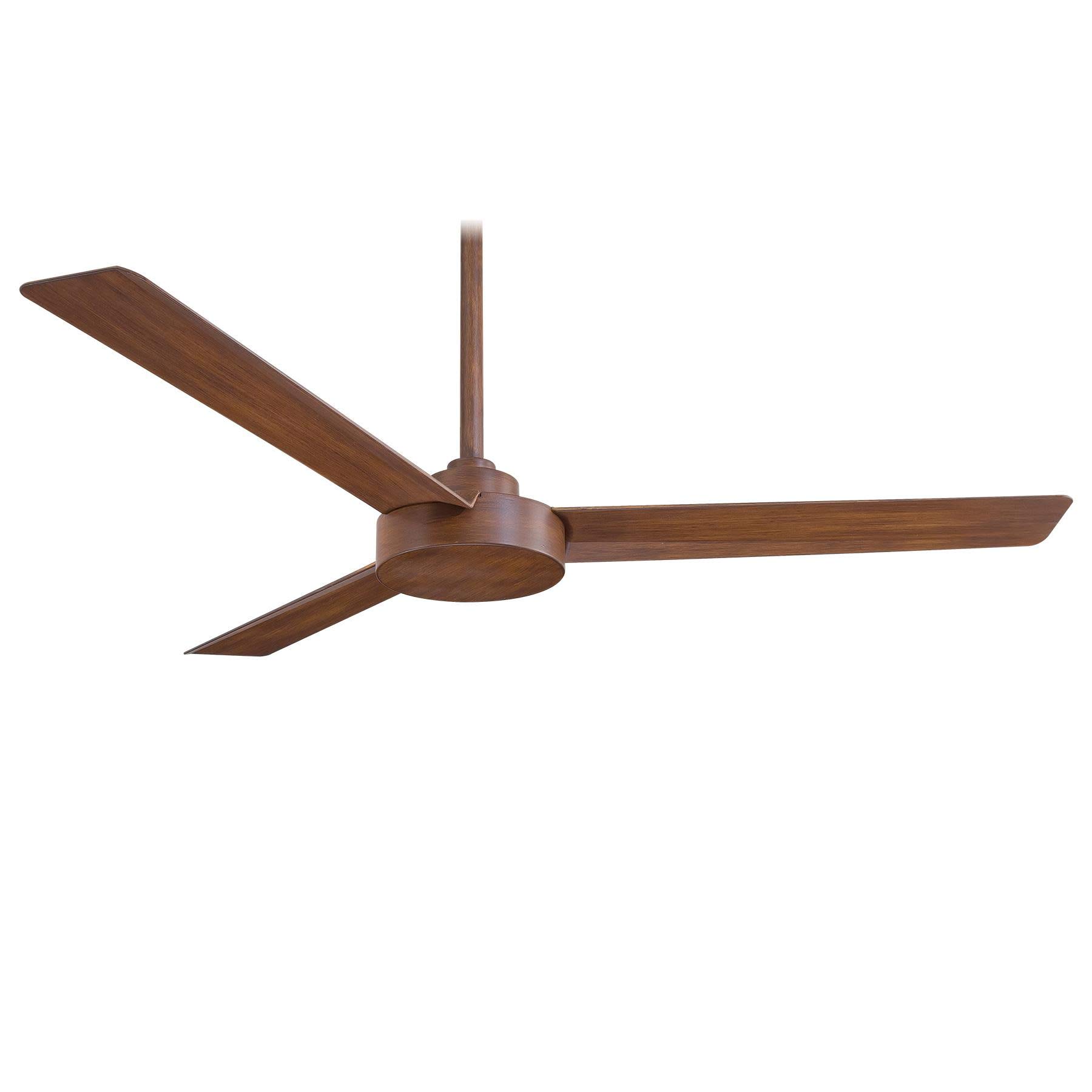 F524-DK, Roto 52" Ceiling Fan, Distressed Koa Finish