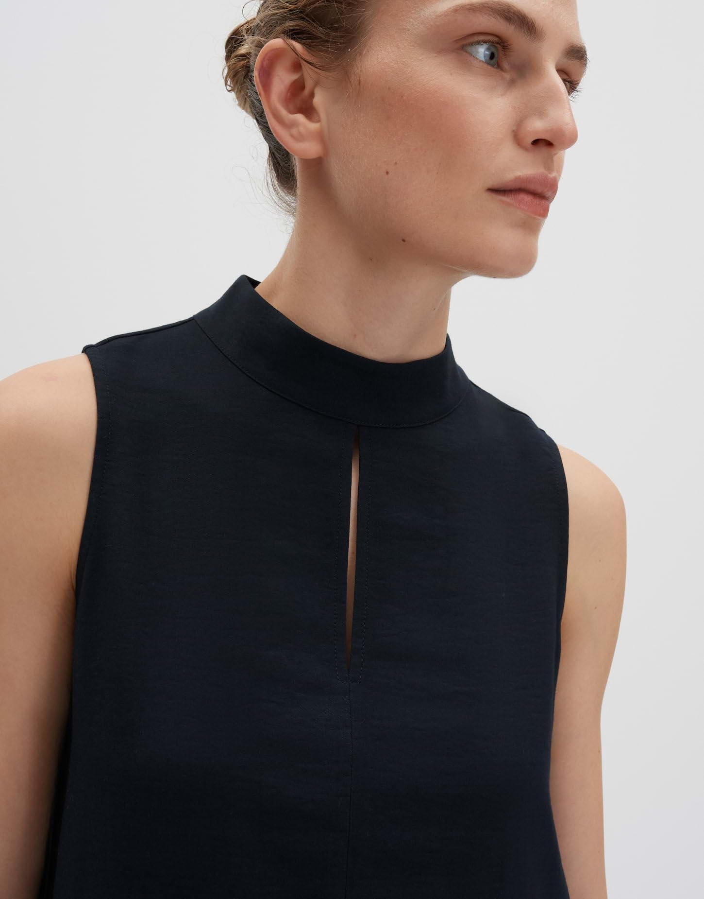 someday Damen Midikleid | QHIALI Elegantes A-Linienkleid mit Schlitzdetails
