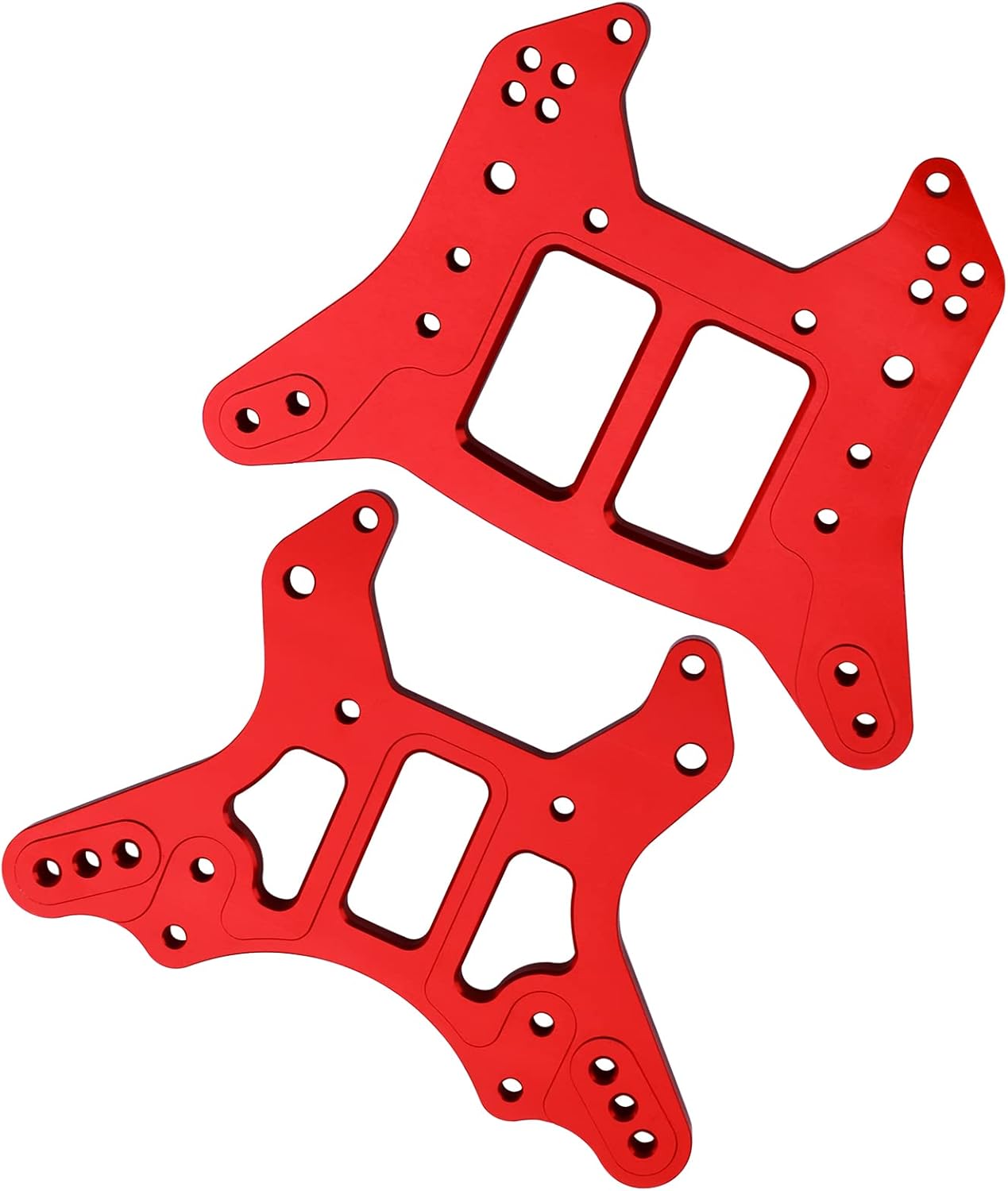 Gеt Pорulаr оƒƒеr Aluminium Shock Tower Front & Rear for Arrma 1/8 Kraton/Notorious 6S BLX Replacement Parts,Replace AR330220 and ARA320581 (Red)