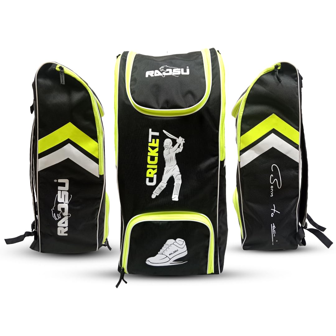 RAJSU- Cricket Pithu Bag Born to Win with Shoe Pocket | Cricket Kit Backpack for All Levels | Available in Assorted Colors-picture-10