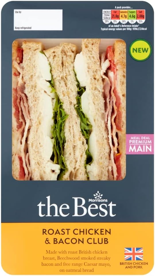 Morrisons The Best Roast Chicken & Bacon Club Amazon.co.uk Grocery