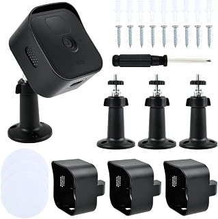 3 Pieces Flashing Holder Outdoor, Blink Wall Mount Outdoor Camera Accessories for Flash, Outdoor, Camera Holder and Flashing Indoor Security Camera System