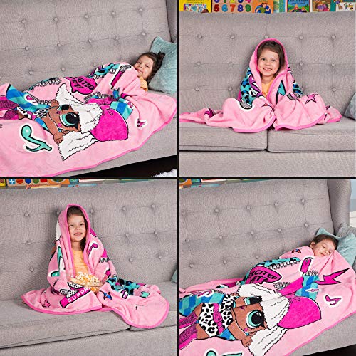 Franco - A35768 Kids Bedding Soft Plush Microfiber Throw, 46" X 60", Lol Surprise #TOP3