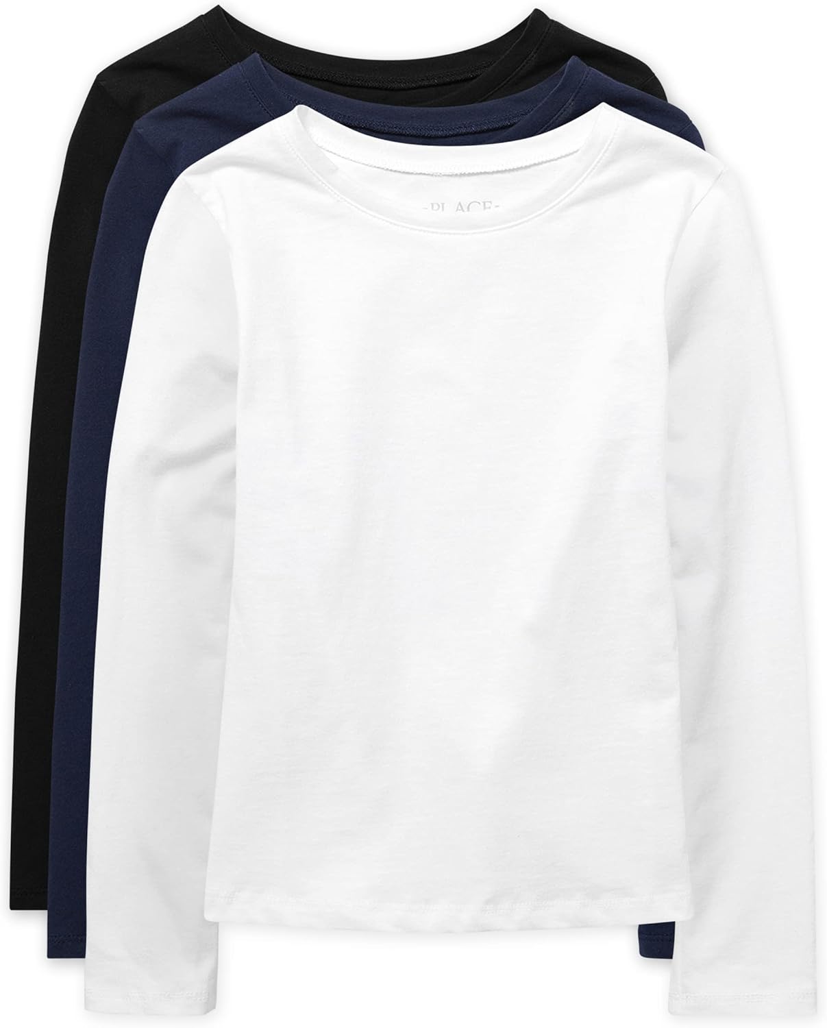 Girls' Basic Short Sleeve Layering Tee (3-pack)