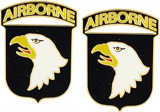 MilitaryBest 101st Airborne Lapel Pin 2 Pack