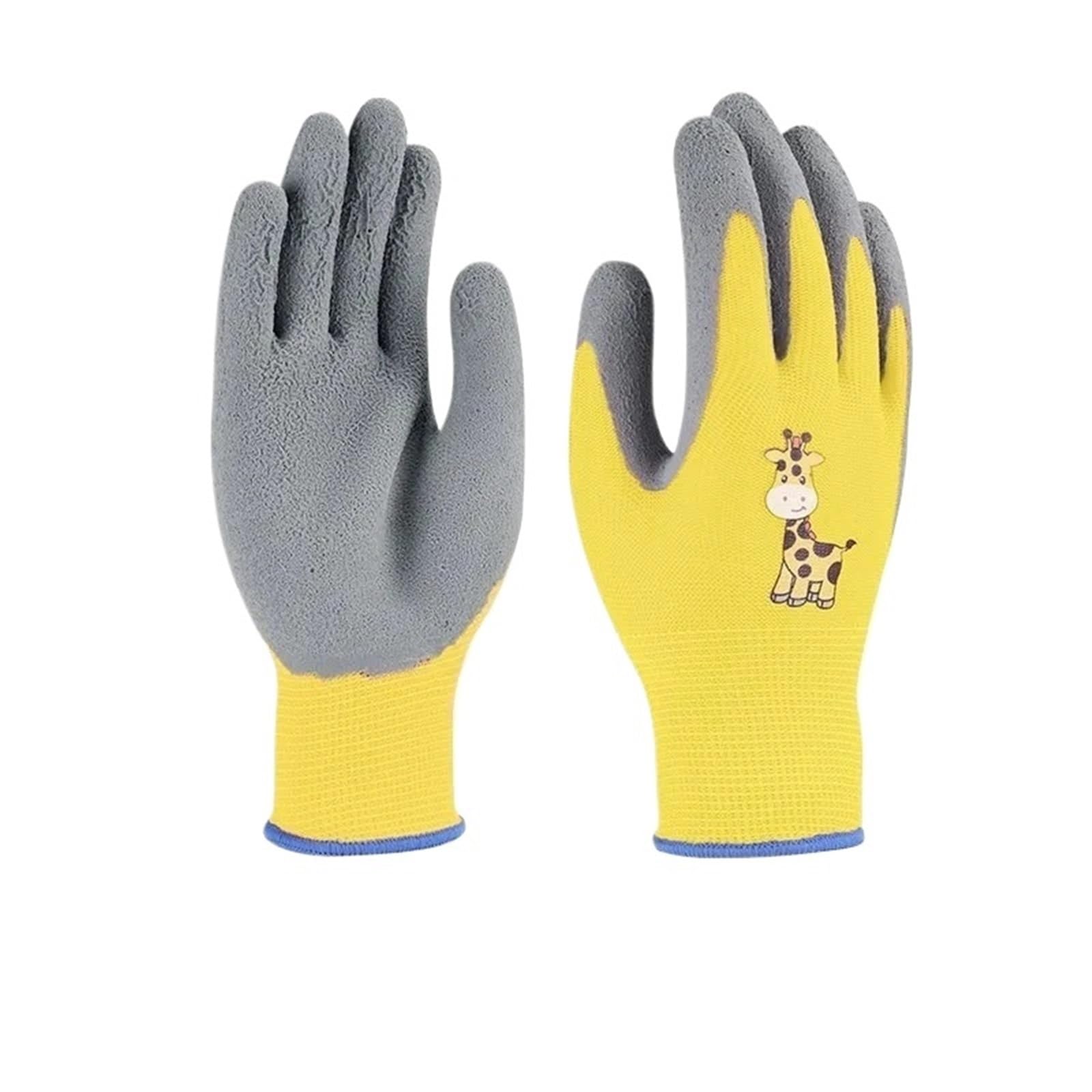 Guantes Anticortes, Guantes de seguridad infantiles for bricolaje, resistentes al agua, antideslizantes, for trabajo, jardín, cocina y jardín. Guantes de látex for niños, resistentes a perforaciones.