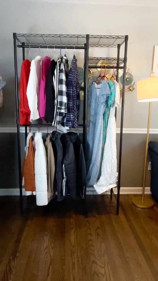 ②WWW_RACK WHAT WE WANT Amazon.com: VIPEK V10 Wire Garment Rack 5-Tiers Heavy Duty