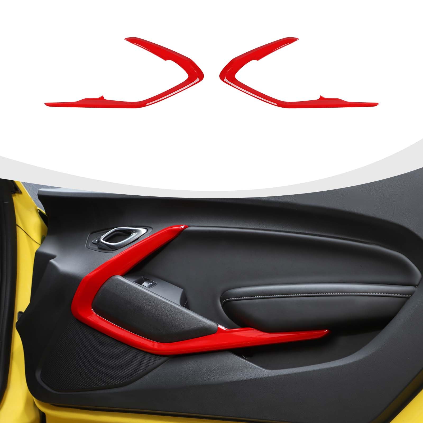 Sell For Toyota Corolla E210 2020-2023 Carbon Fiber Style Door Handle Bowl Cover Trim In , For - Foto 5